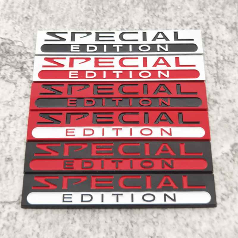 Car Accessories Sticker - High-quality Alloy Modified Metal Sticker EDITION