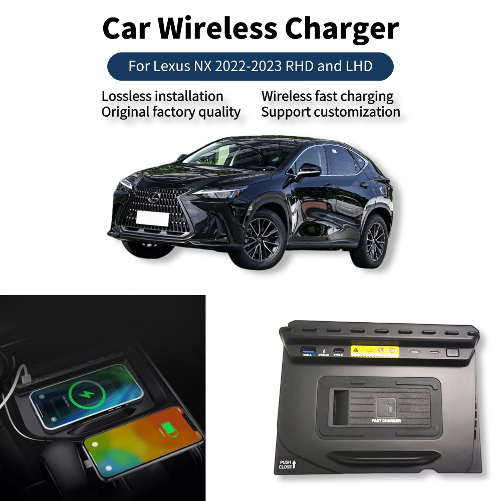 Wireless Car Charger - MOCENDO Wireless Charger for LEXUS NX