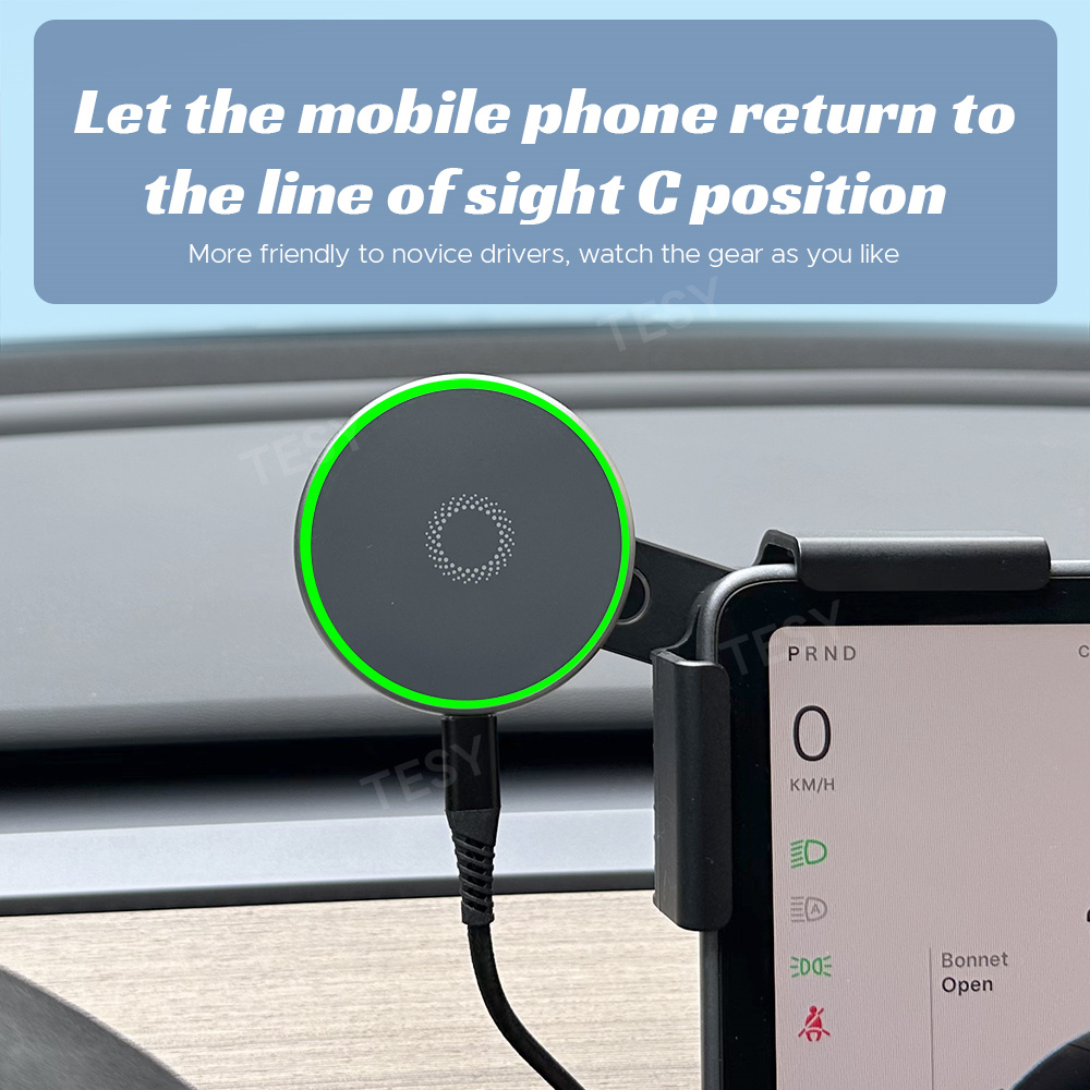 TESY Car Phone Mount Holder 15 - Wireless Car Charger ulasan dan harga