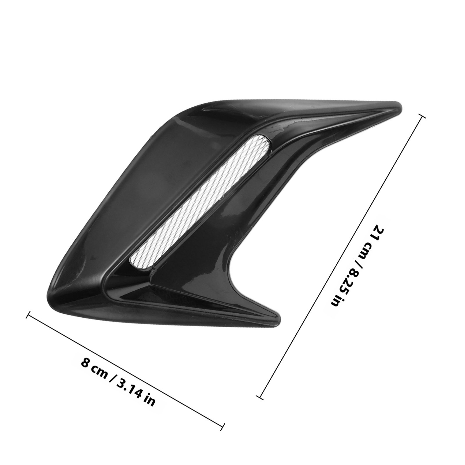 1Pair Shark Gill Car Hood Vent - Car Accessories Unique ulasan dan harga