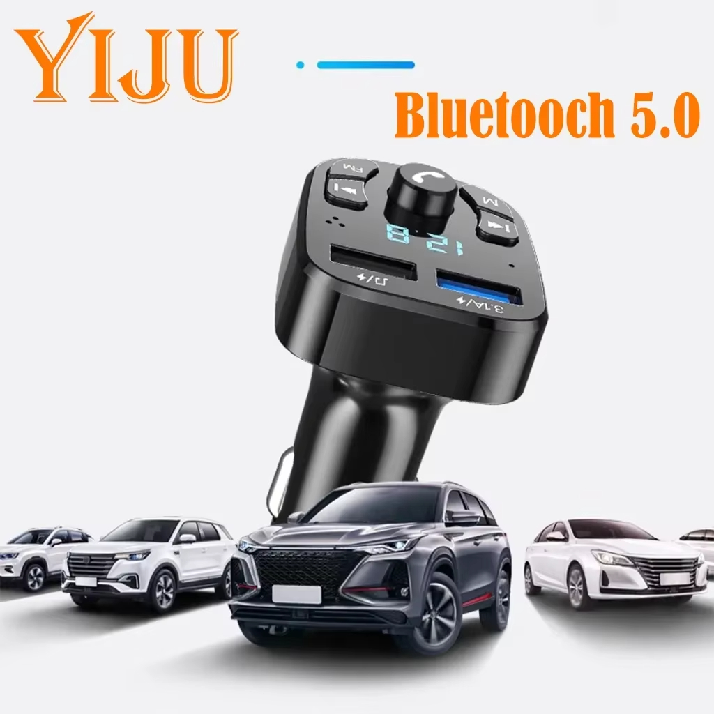 Car Bluetooth 5.0 Fm Transmitt - Wireless Car Charger ulasan dan harga