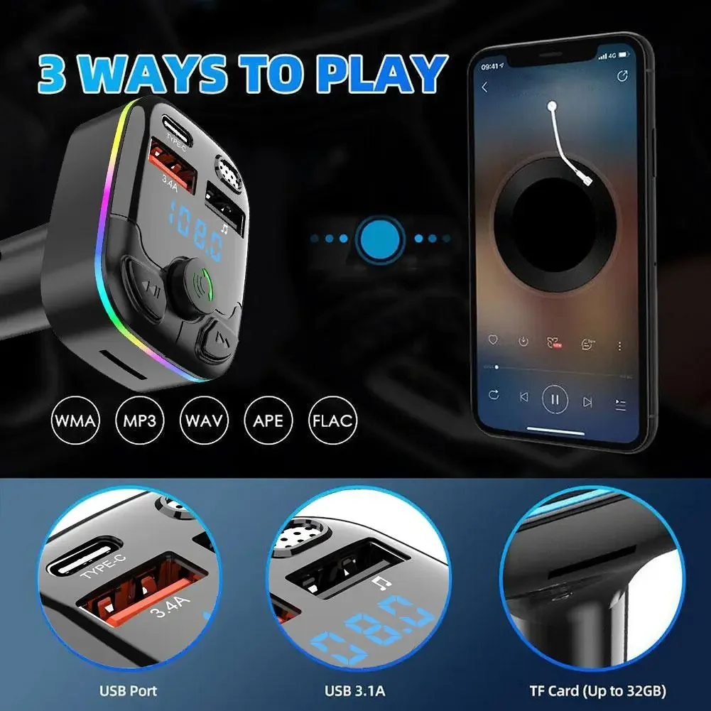 Car Wireless FM Transmitter Ad - Wireless Car Charger ulasan dan harga