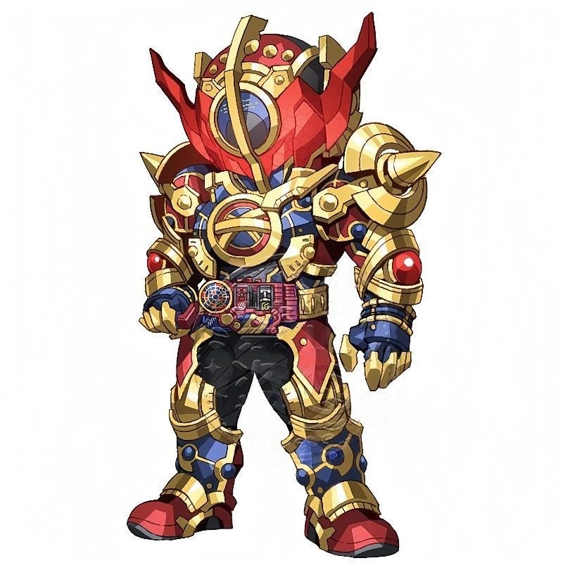 Kamen Rider chibi anime mercha - Car Accessories Sticker ulasan dan harga