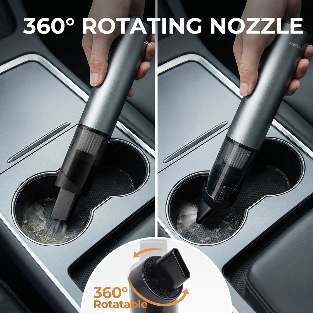 Car Handheld Vacuum Cleaner wi - Wireless Car Charger ulasan dan harga