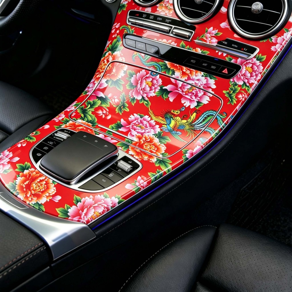 Camo Car Wrap Phoenix‌ Flower  - Car Accessories Phoenix ulasan dan harga