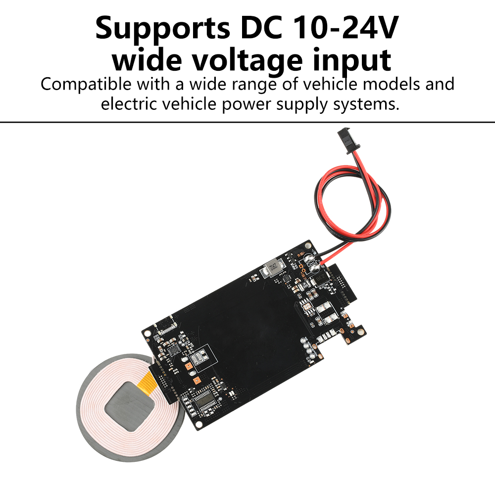 DC 10-24V 20W Mobile Wireless  - Wireless Car Charger ulasan dan harga