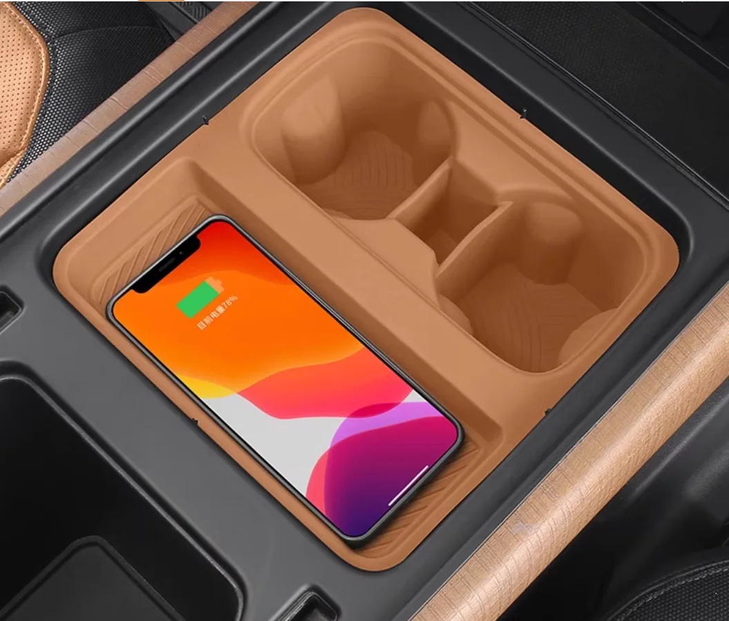 For Defender 90 110 Car Organi - Wireless Car Charger ulasan dan harga