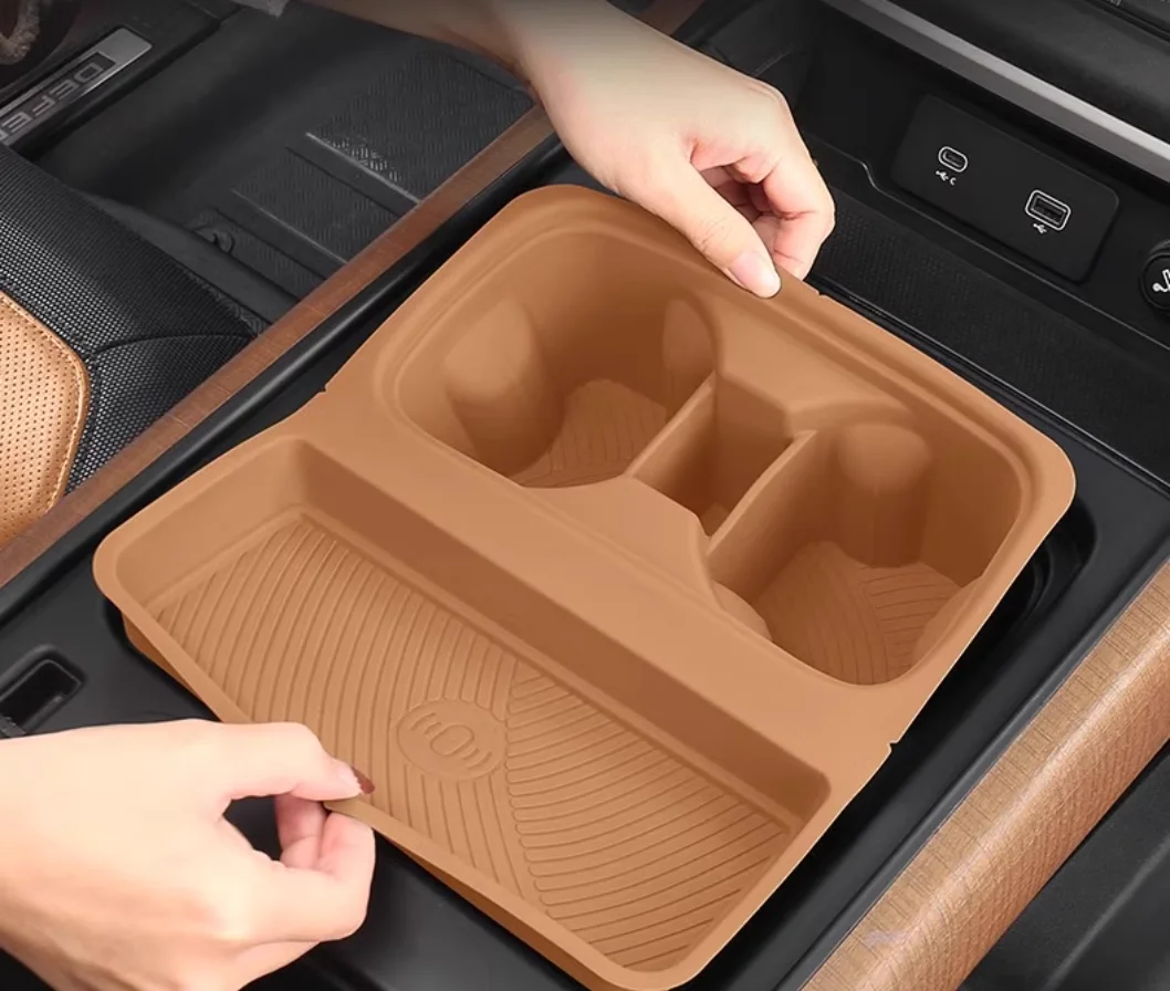 For Defender 90 110 Car Organi - Wireless Car Charger ulasan dan harga
